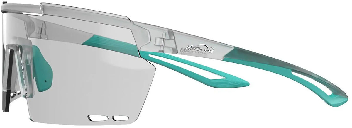 Magicshine Rouleur glasses accessories with clear lenses and black frame for cycling protection and style.