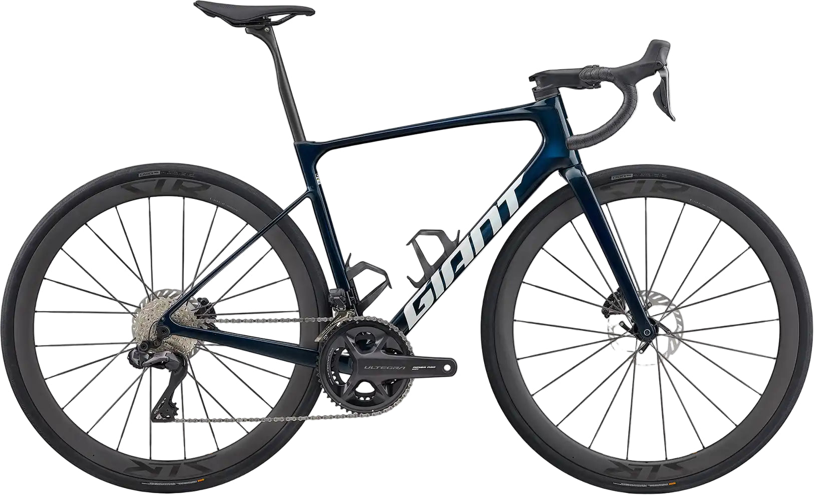 Giant 2026 Defy Advanced Pro 0 road bike in Mariana Blue with lightweight frame and aerodynamic design.