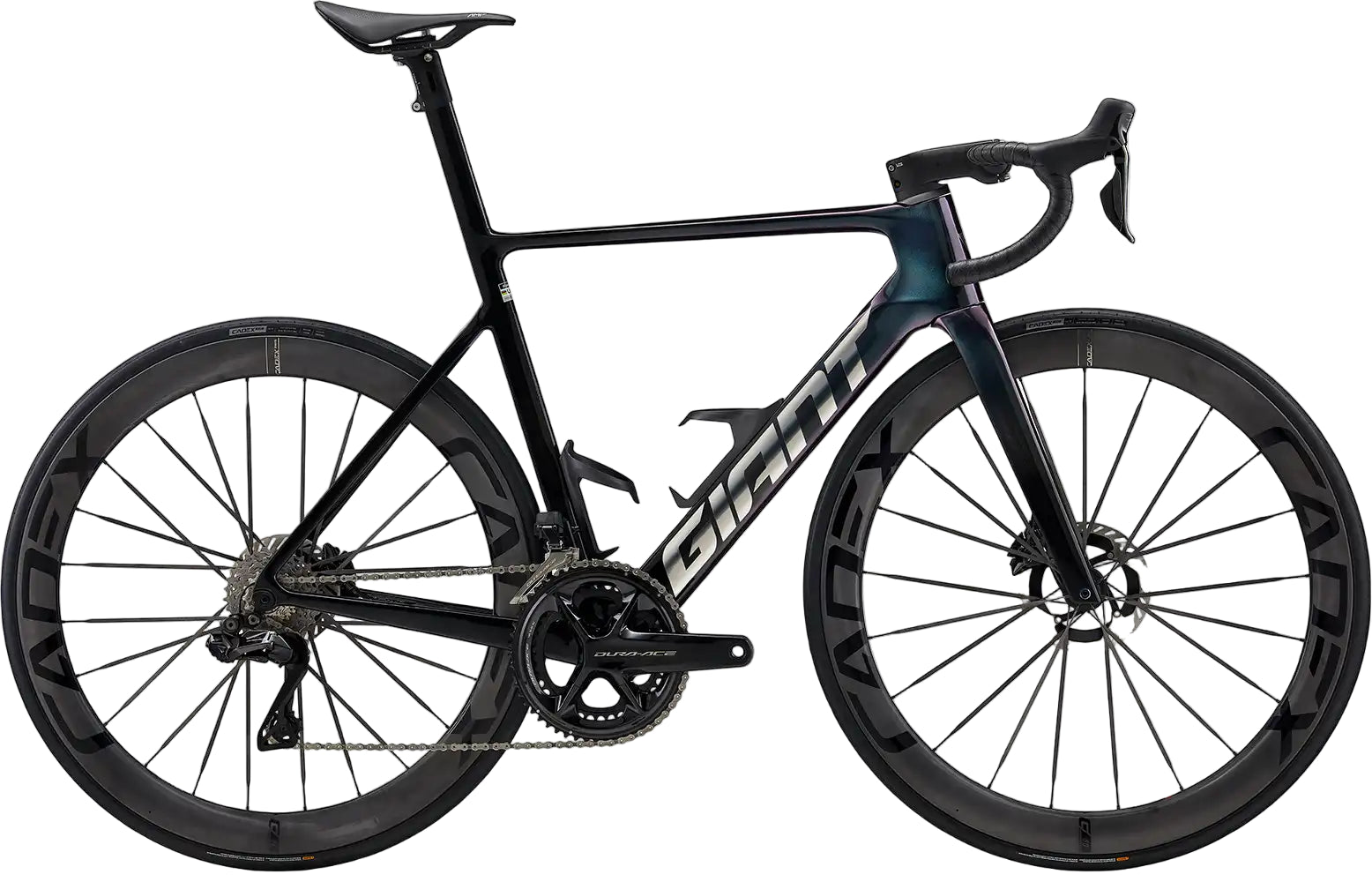 Giant Propel Advanced SL 0 road bike with Dura-Ace components, Arctic Light color, aerodynamic frame, and lightweight design.