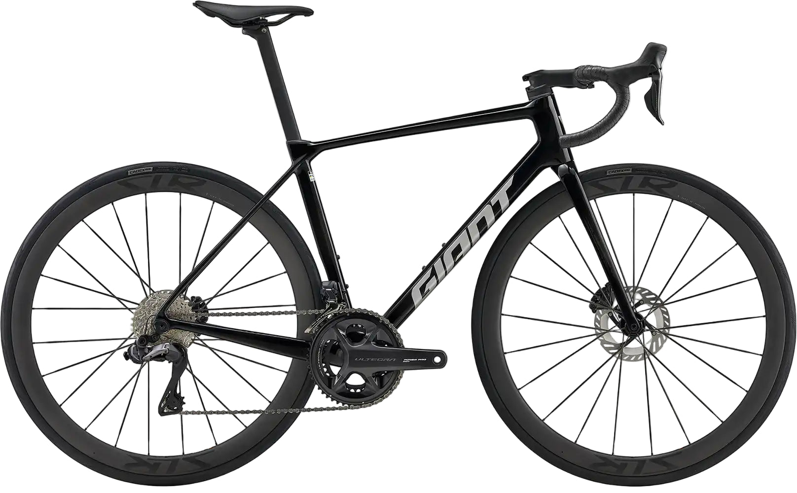 Giant 2026 TCR Advanced Pro 0 Di2 road bike with carbon frame and aerodynamic design, shown in color A.