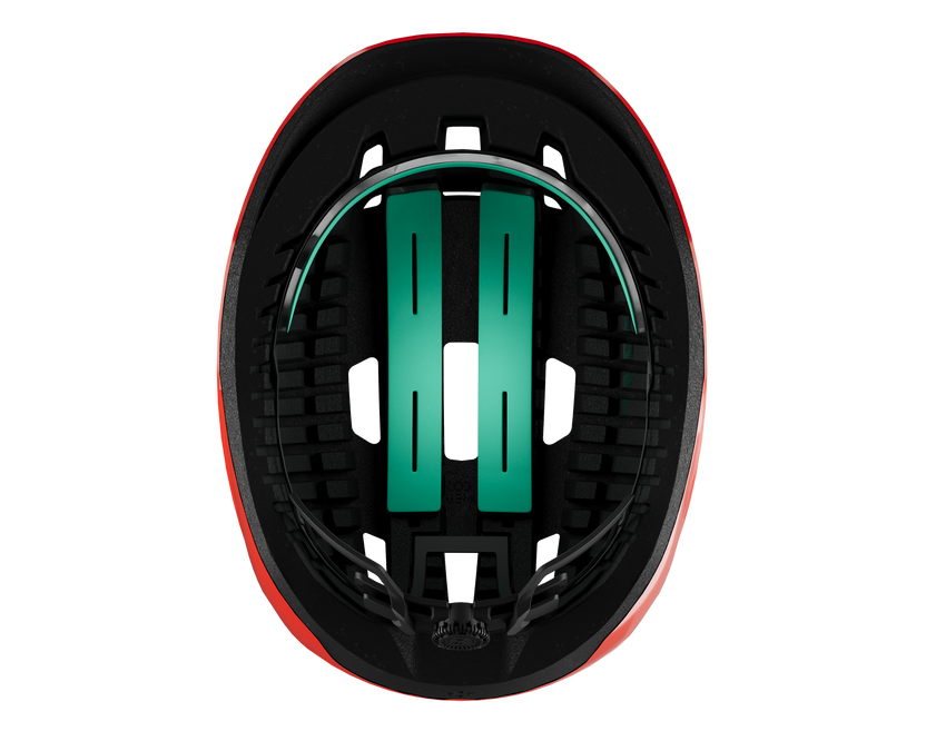 Lazer Compact Kineticore MTB Helmet - Flash Orange - bottom