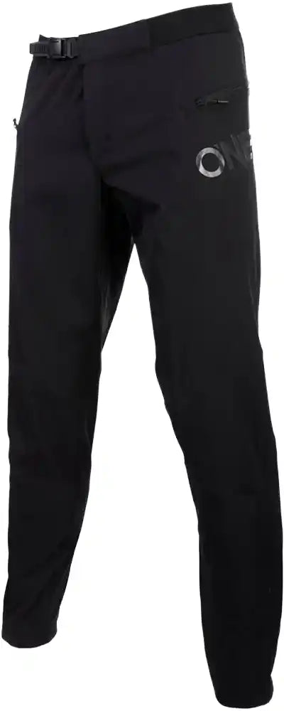 Youth MTB pants from Oneal Trailfinder collection, featuring durable outdoor clothing with adjustable waist and reinforced fabric.