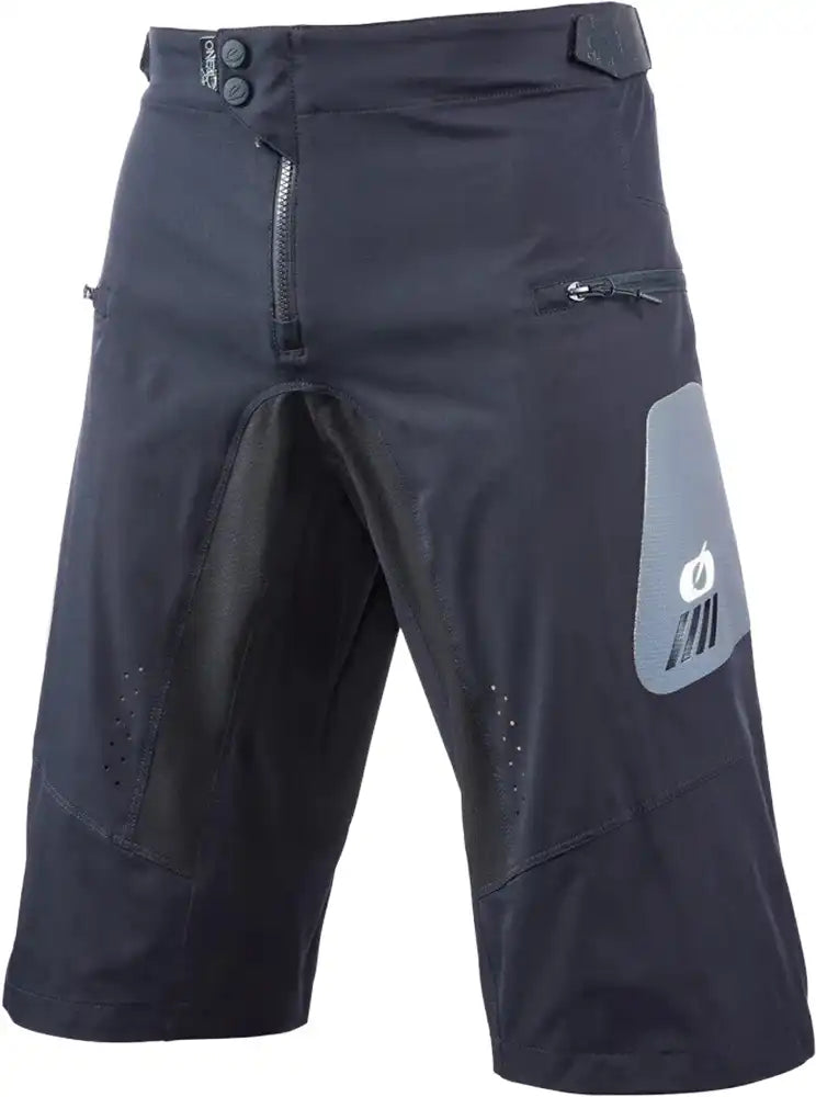 Youth MTB shorts by Oneal, Element FR Hybrid model, featuring durable fabric and adjustable waist for comfortable mountain biking.