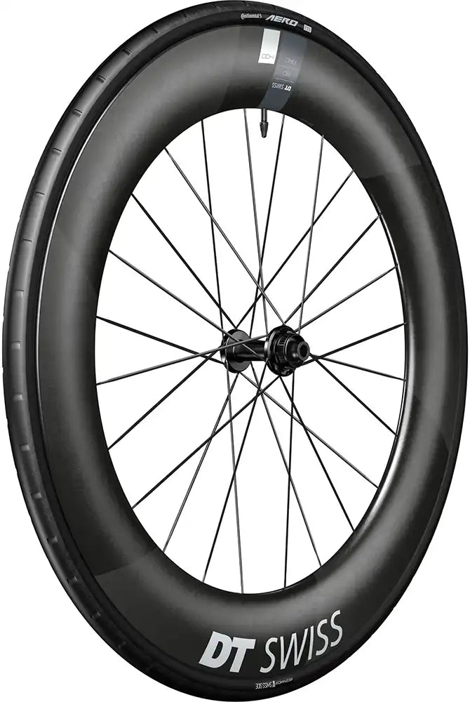 DT Swiss ARC 1400 Dicut 80 WTS Carbon Tubeless Disc Road Wheel - ABC Bikes