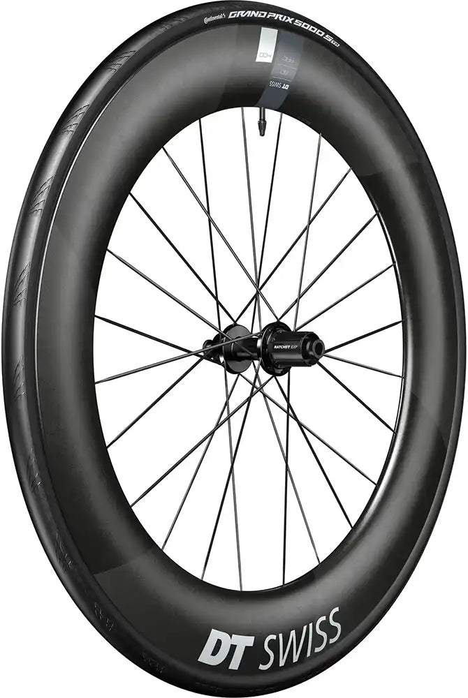 DT Swiss ARC 1400 Dicut 80 WTS Carbon Tubeless Disc Road Wheel - ABC Bikes