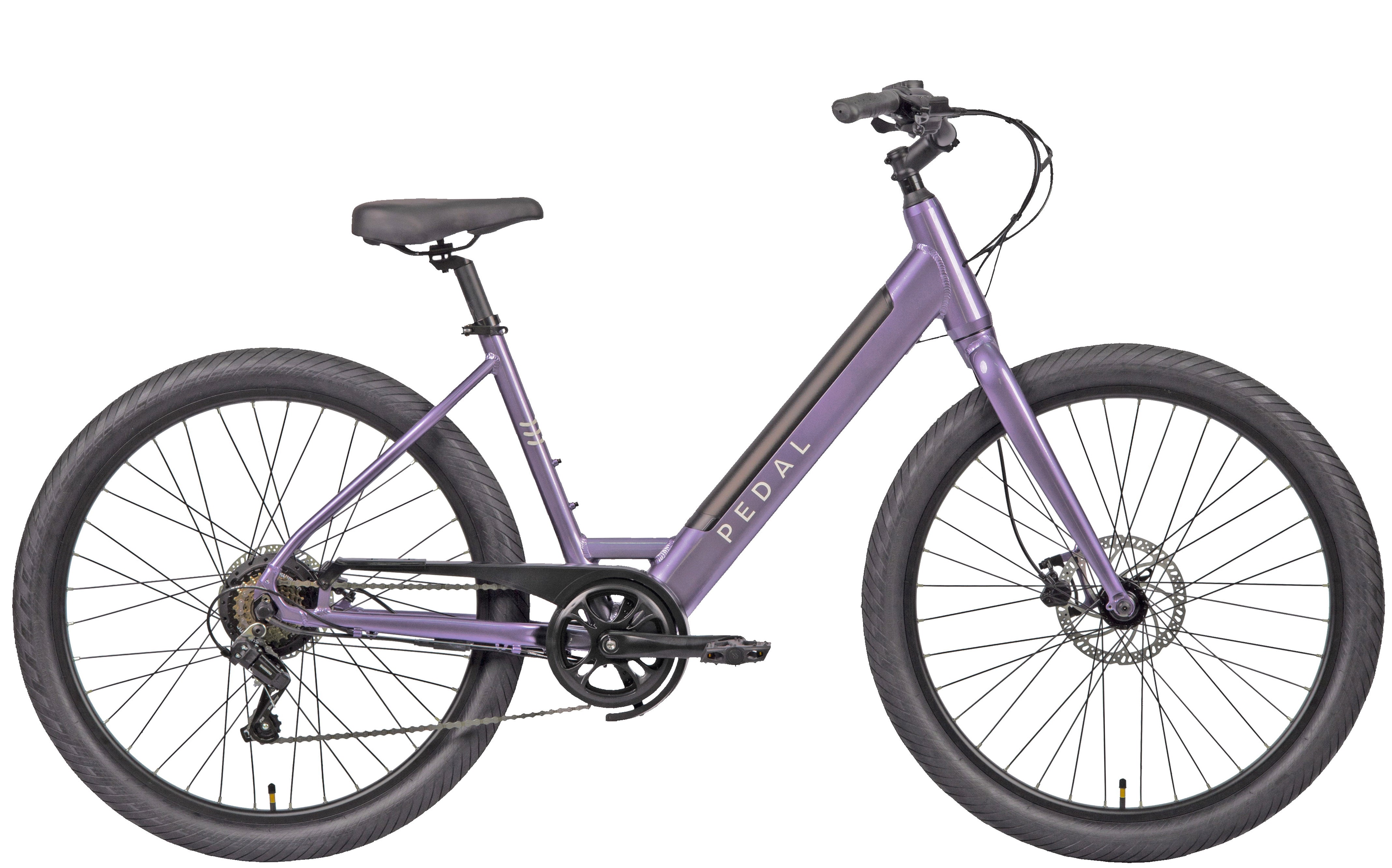 Pedal Breeze ST Electric Cruiser Bike Gloss Metal Lilac