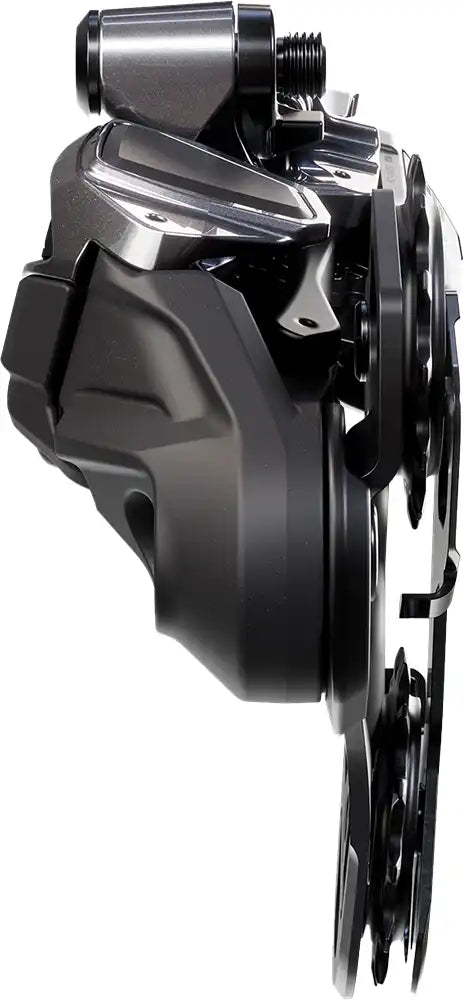Shimano XTR Di2 M9250 12-speed rear derailleur for mountain biking, featuring lightweight design and precise shifting capabilities.