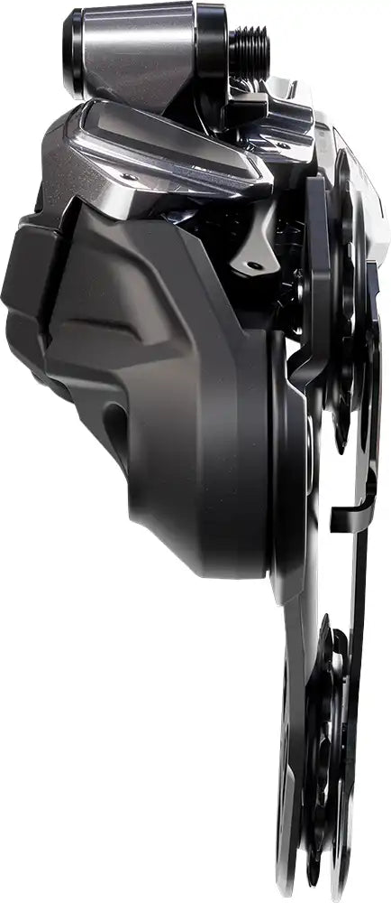Shimano XTR Di2 M9250 12-speed rear derailleur for mountain bikes, showcasing the high-performance Shimano bike parts.