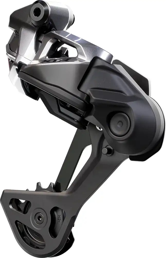 Shimano XTR Di2 M9260 eMTB 11-speed rear derailleur for mountain bikes, featuring lightweight and durable design.