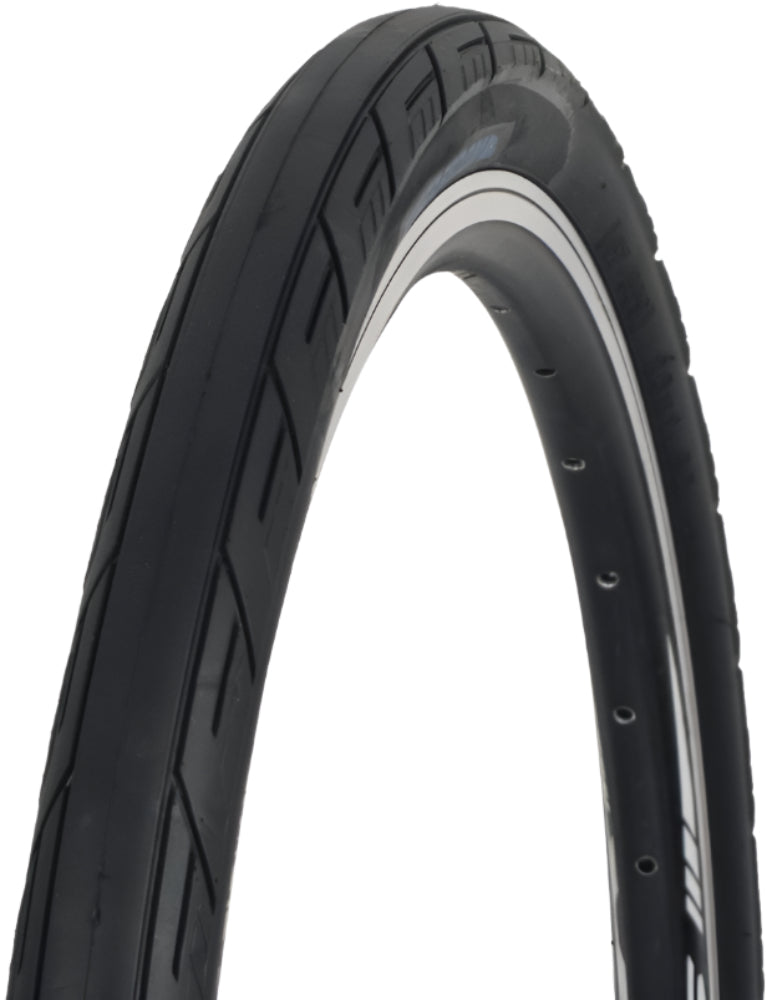 Freedom Roadrunner Armour Wirebead urban rubber tyre with a rugged tread pattern for city cycling.