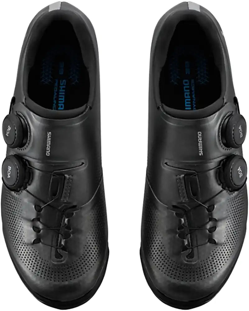 Shimano XC703 women's mountain biking shoes with breathable upper and rugged sole for off-road cycling.