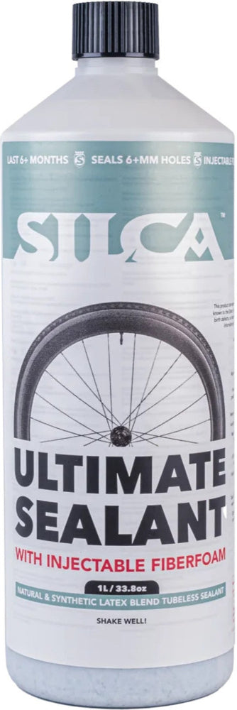 Silca Ultimate Tubeless Sealant container, a high-performance accessories product for tubeless bicycle tires.
