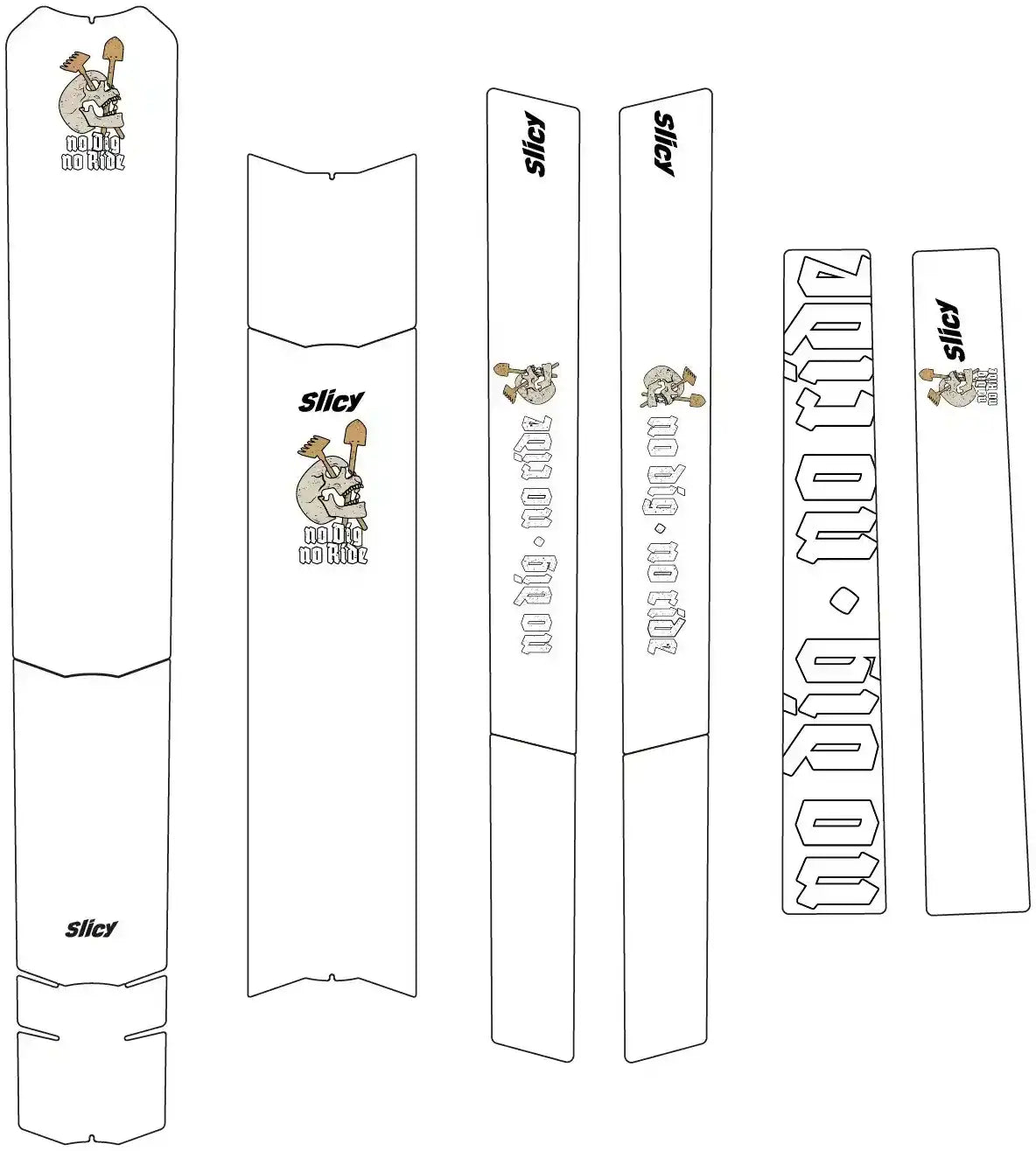 Slicy Sublimistick Matt Bike Protection - ABC Bikes