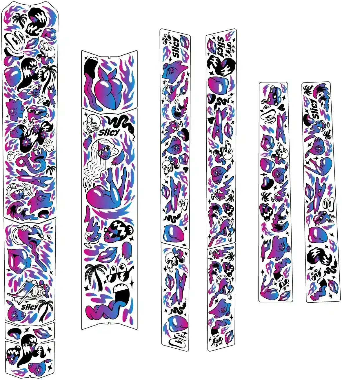 Slicy Sublimistick Matt Bike Protection - ABC Bikes