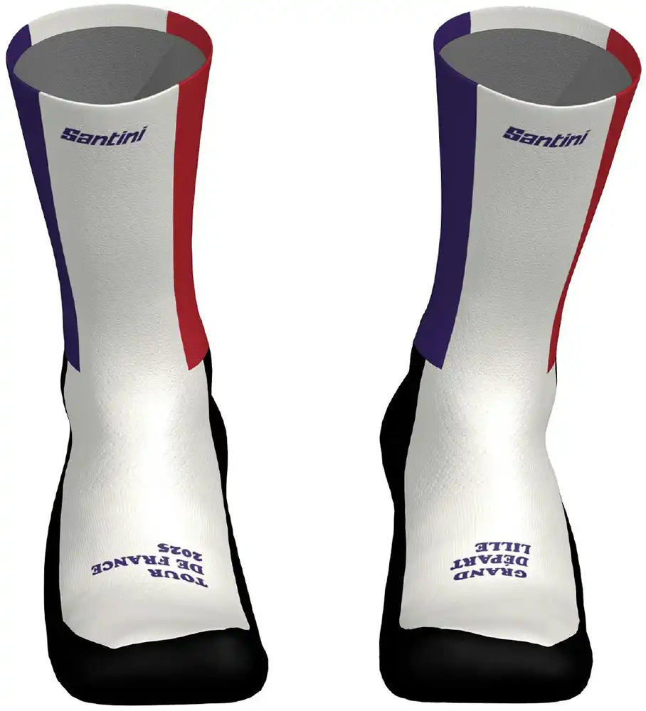 Santini TDF Grand Depart Lille Mens Socks