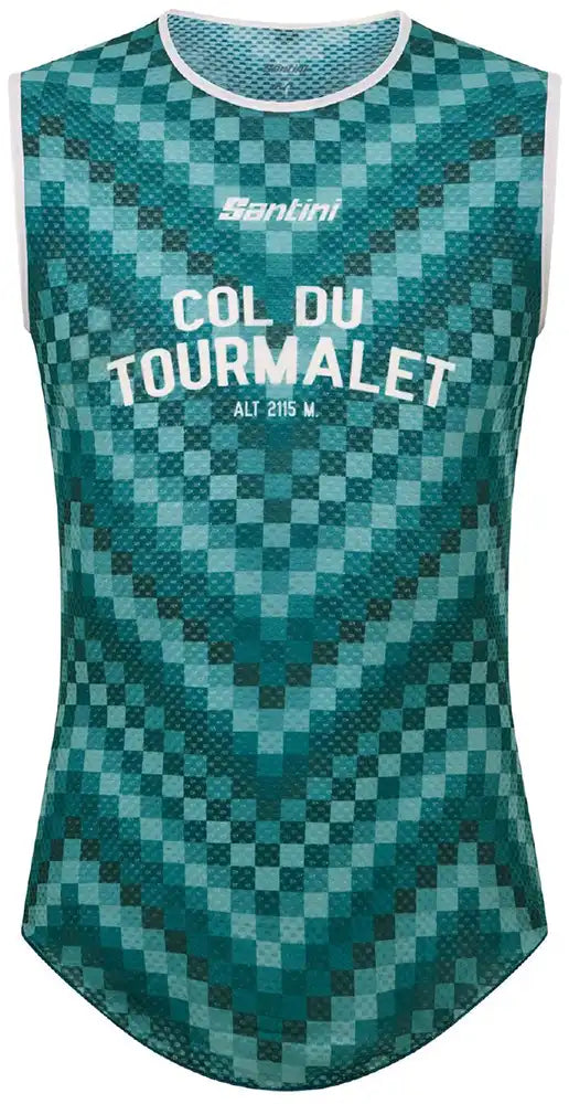 Santini TDF Col du Tourmalet Stage SL Mens Baselayer