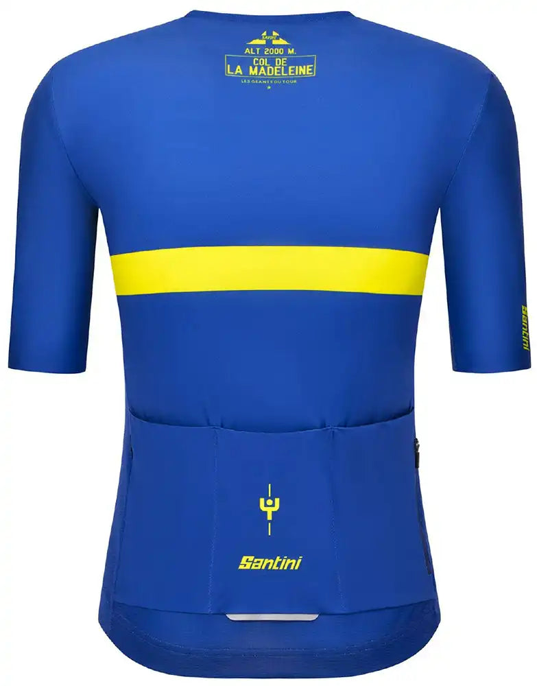 Santini TDF Col de la Madeleine Stage SS Mens Jersey