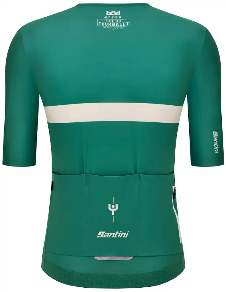 Santini TDF Col du Tourmalet Stage SS Mens Jersey