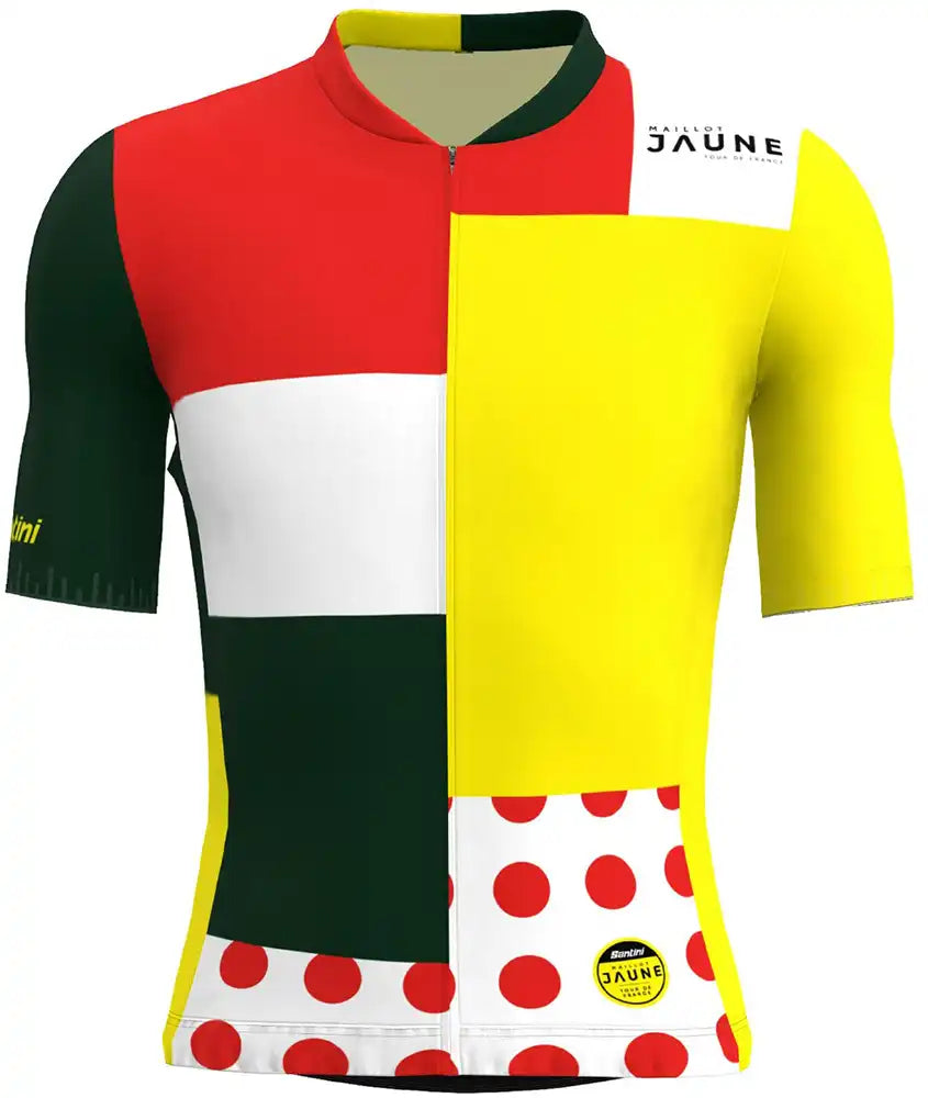 Santini TDF Combo Leaders SS Mens Jersey