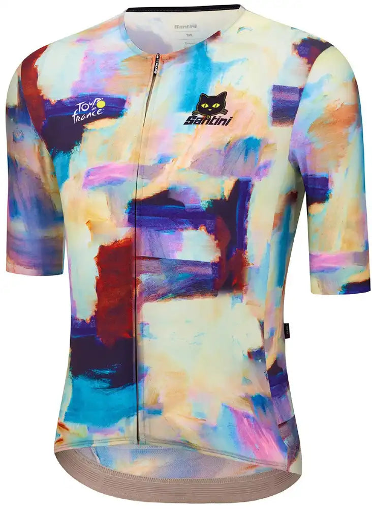 Santini TDF Arrivee Montmartre SS Mens Jersey