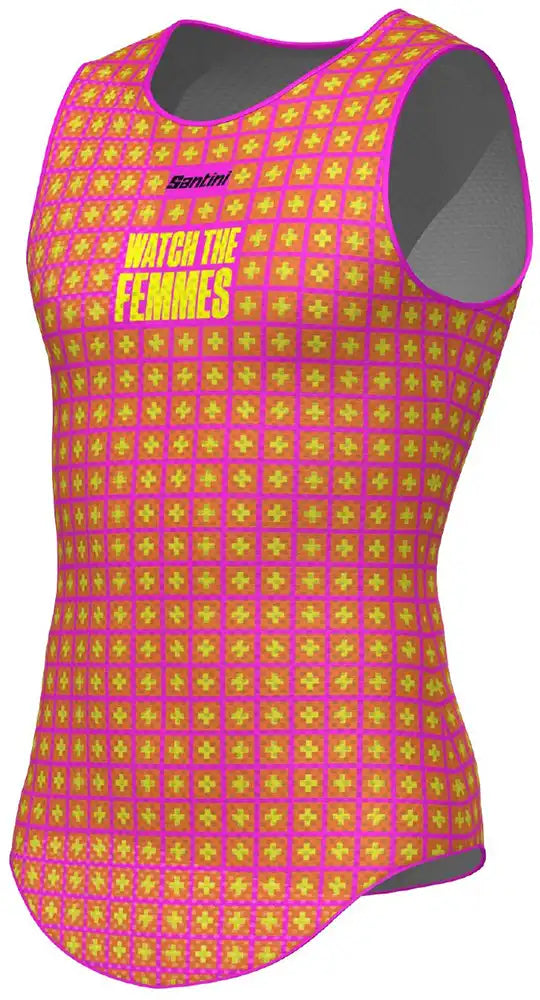 Santini TDFF Grand Depart Suisse SL Womens Baselayer
