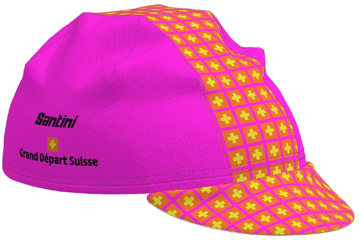 Santini TDFF Grand Depart Suisse Womens Cycling Cap