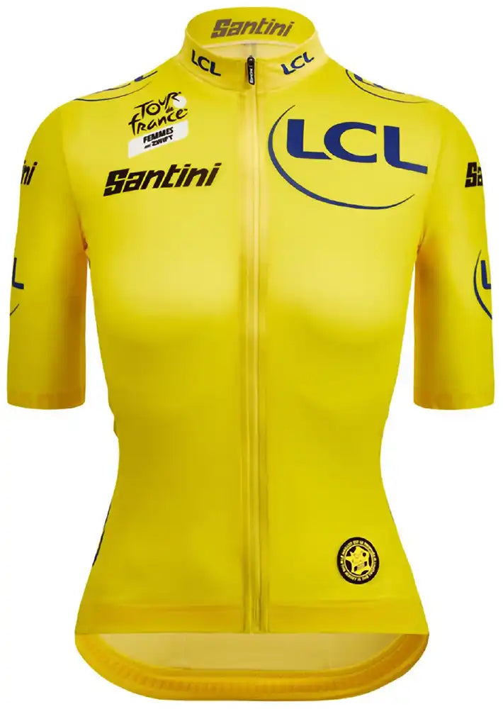 Santini TDFF Leaders SS Womens Jersey