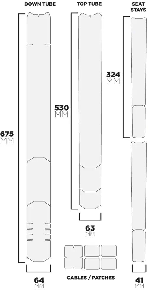 Slicy Sublimistick Essential Frame Protection - ABC Bikes