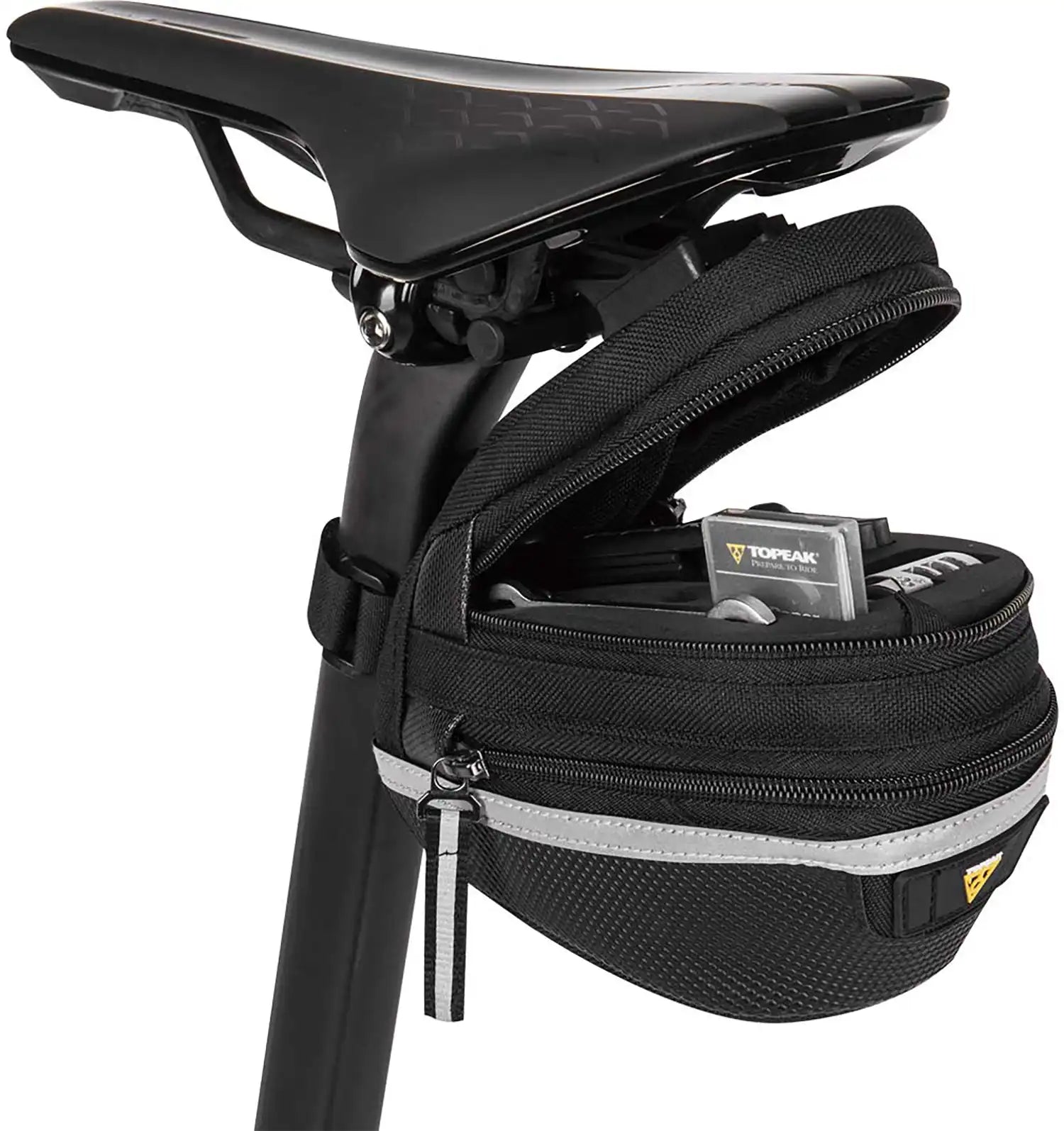 Topeak Compact Survival Tool Wedge Saddle Bag - ABC Bikes