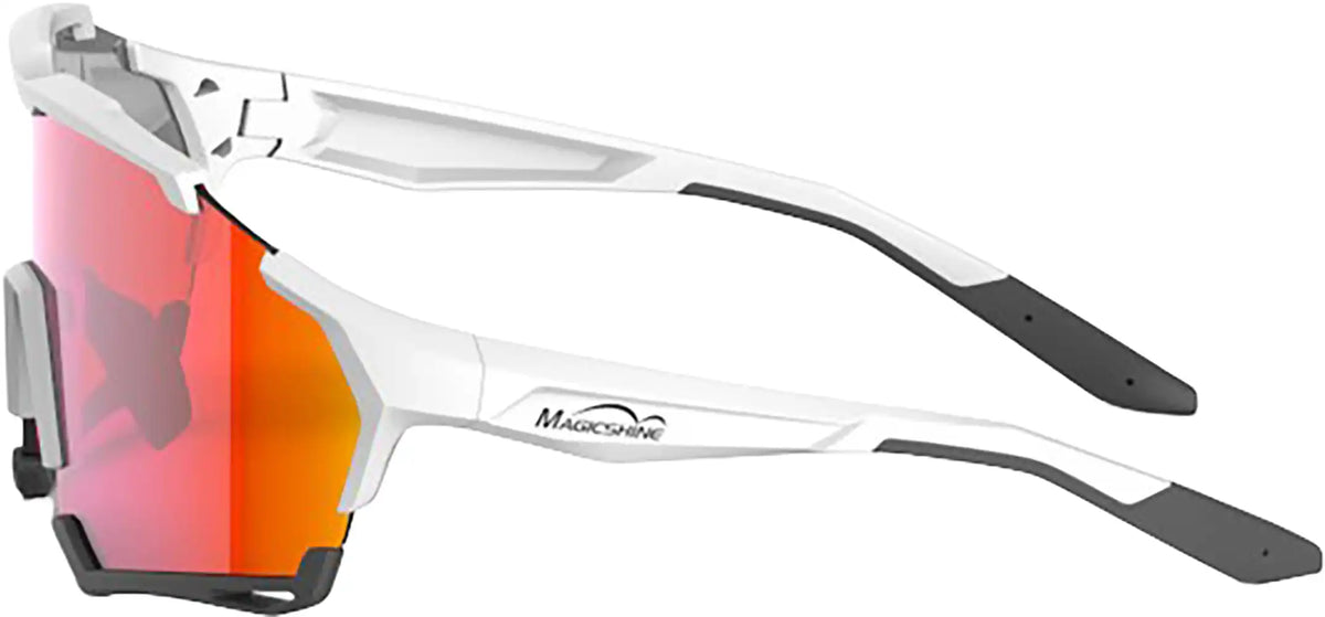 Magicshine Versatiler glasses, stylish accessories with clear lenses and adjustable arms, designed for versatile outdoor use.