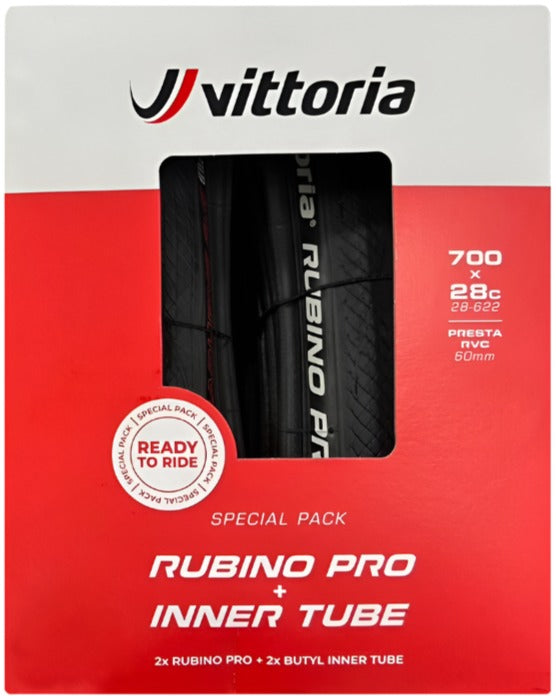 Vittoria Rubino Pro G2 Folding Road Tyre Twin Pack - ABC Bikes