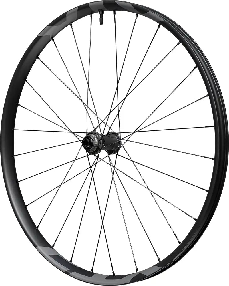 Shimano XTR Enduro M9220 carbon tubeless disc wheel with black finish and 29-inch rim for mountain biking.