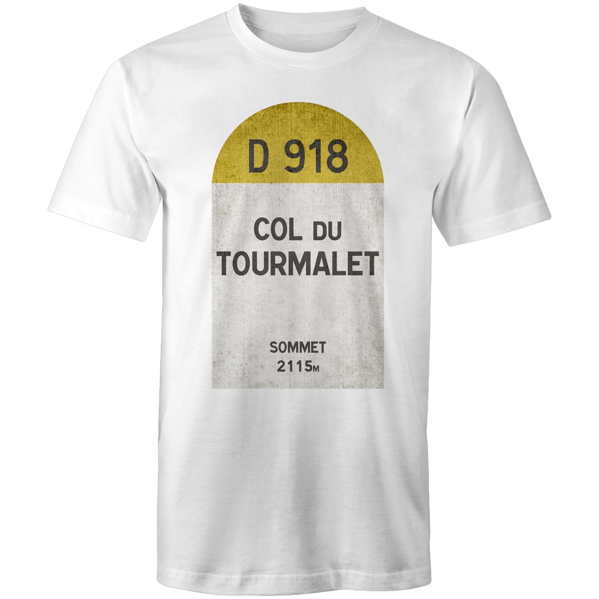 Col du Tourmalet Summit Mens SS T-Shirt - ABC Bikes