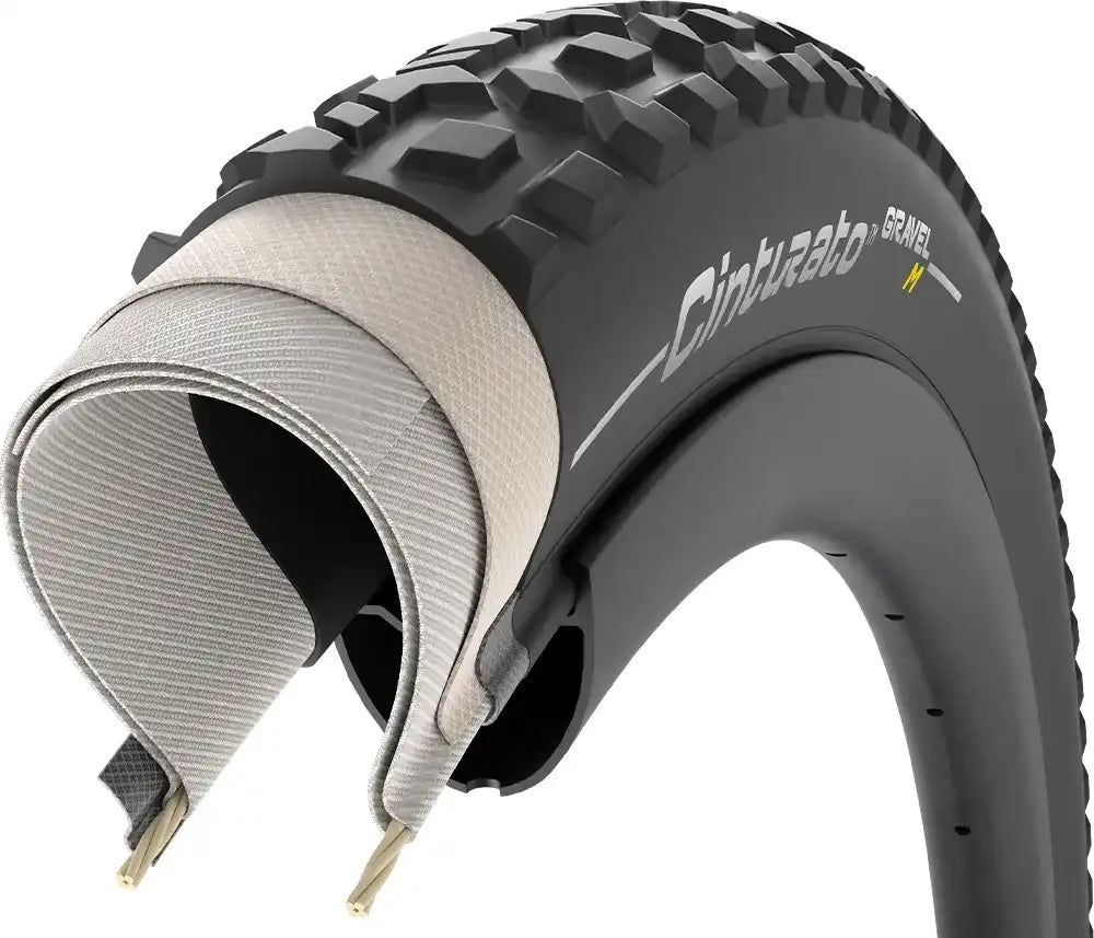Pirelli Cinturato Gravel M TLR Tubeless Folding Gravel Tyre - ABC Bikes