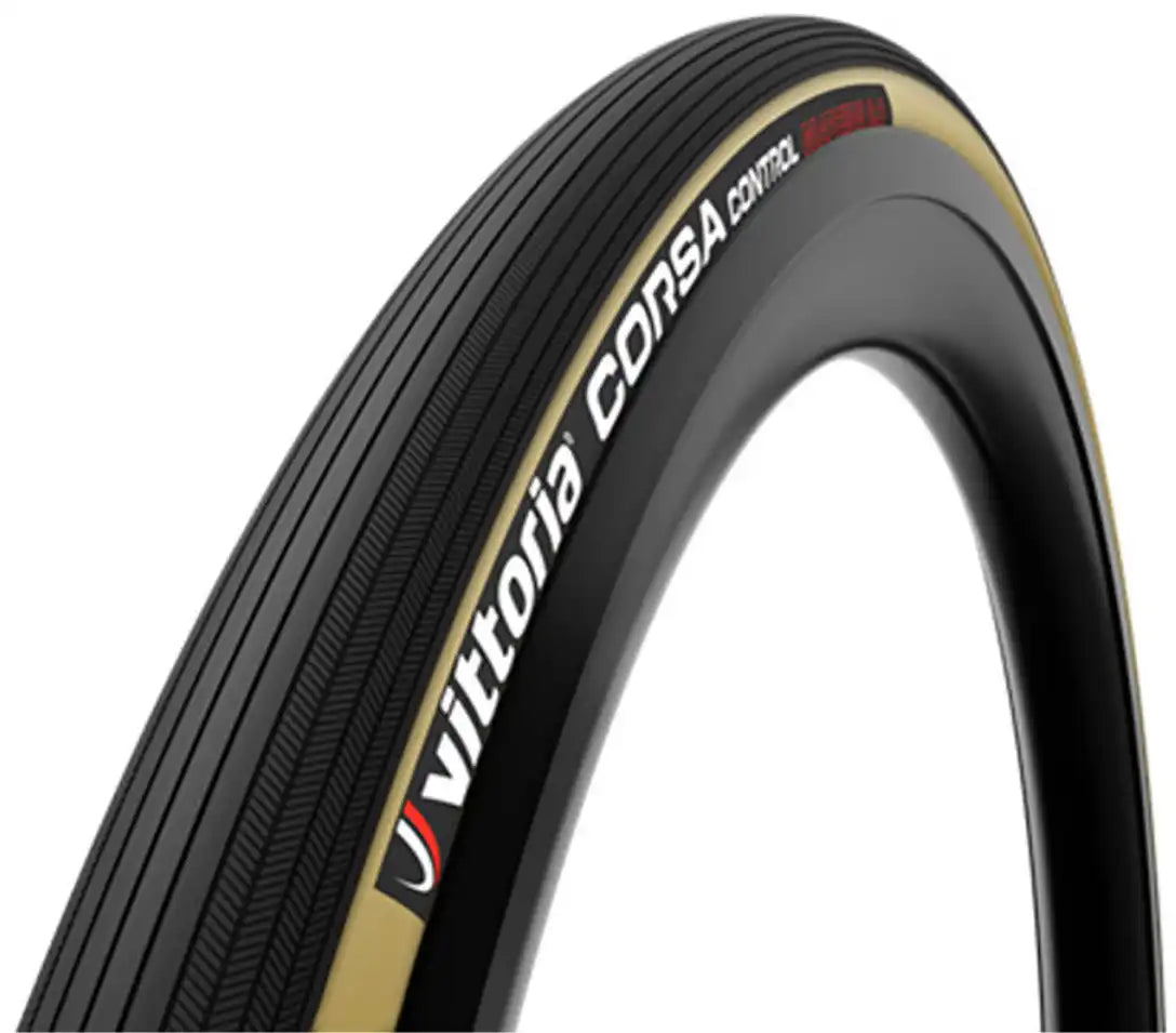 Vittoria Corsa Control Clincher Folding Road Tyre - ABC Bikes