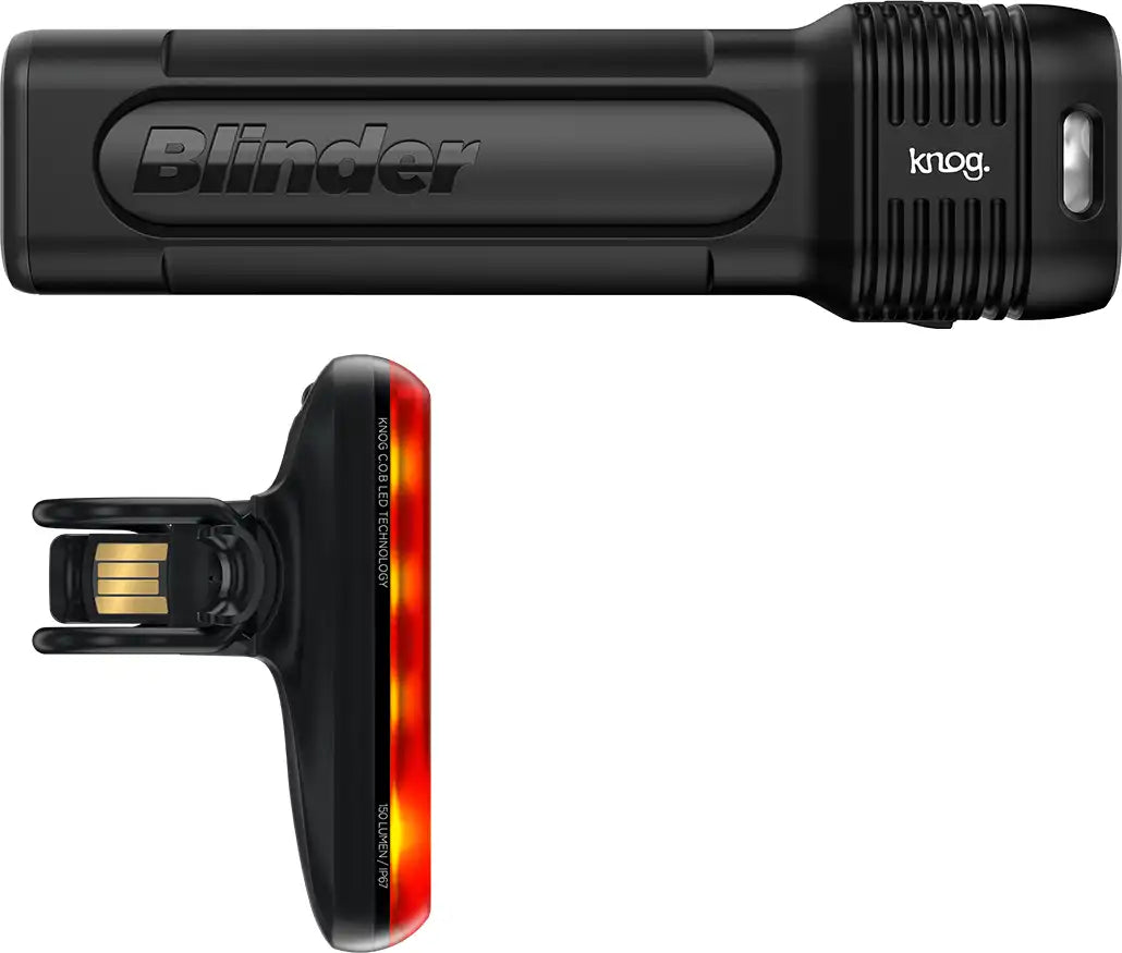 Knog Blinder 1300 / Blinder R-150 USB Lightset - ABC Bikes