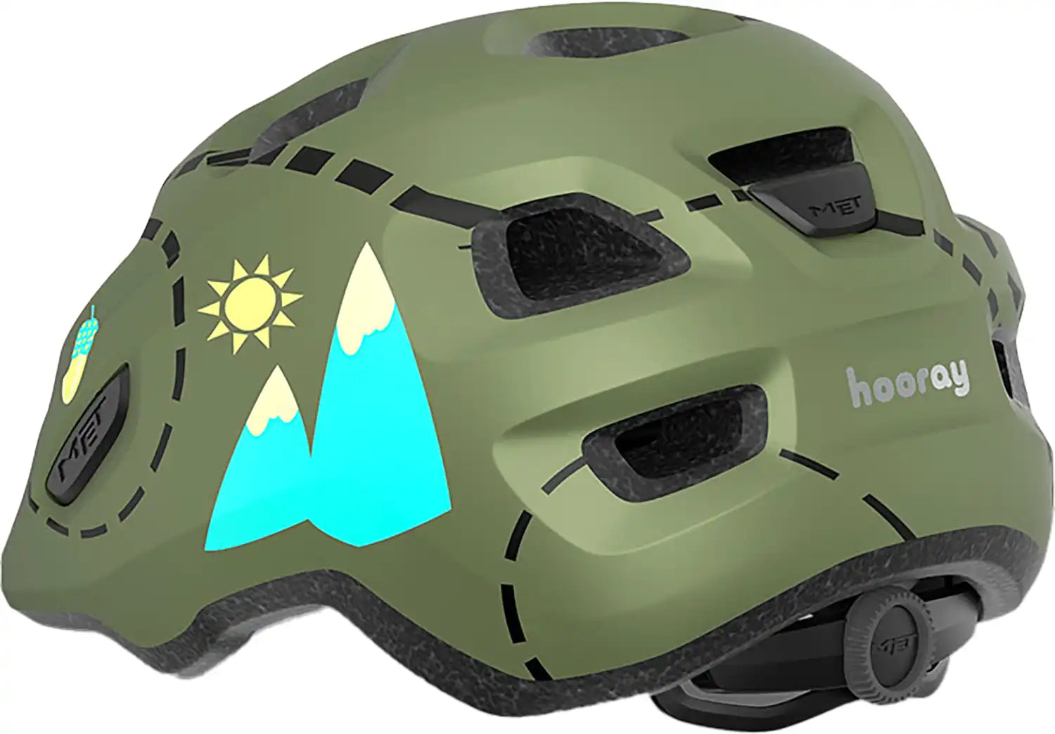 MET Hooray Kids Helmet - ABC Bikes