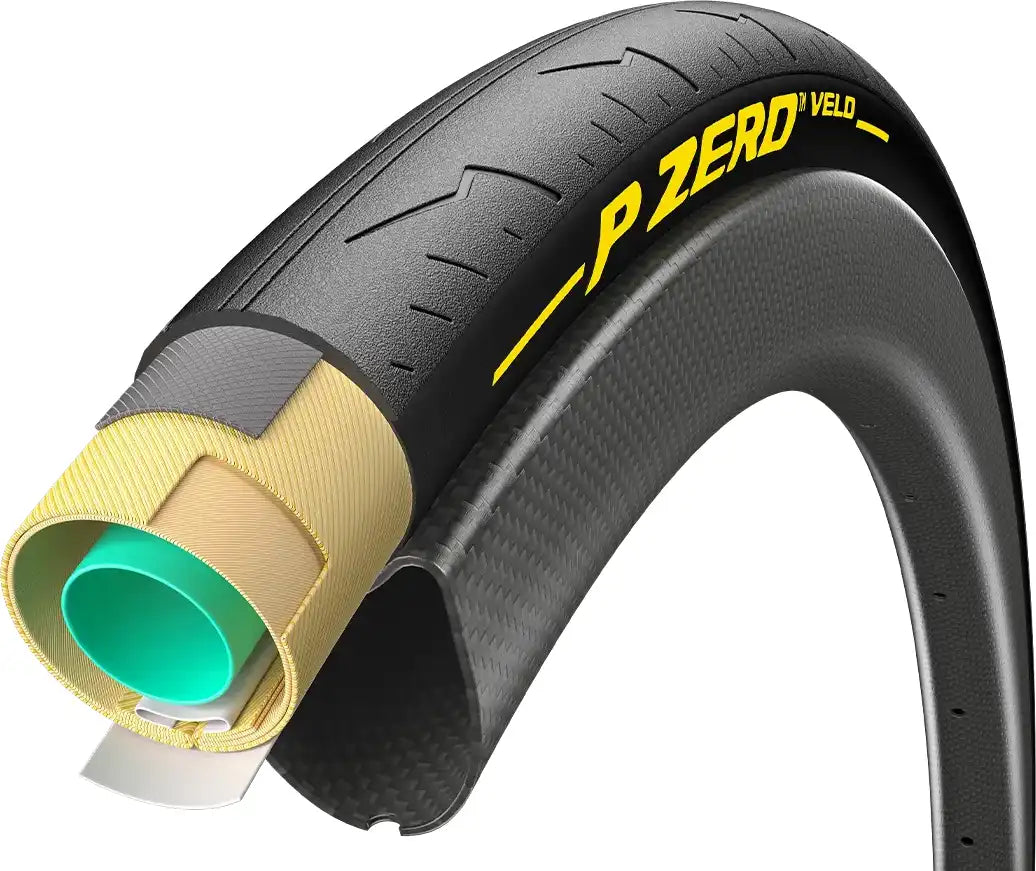 Pirelli P Zero Velo Tubular Road Tyre - ABC Bikes