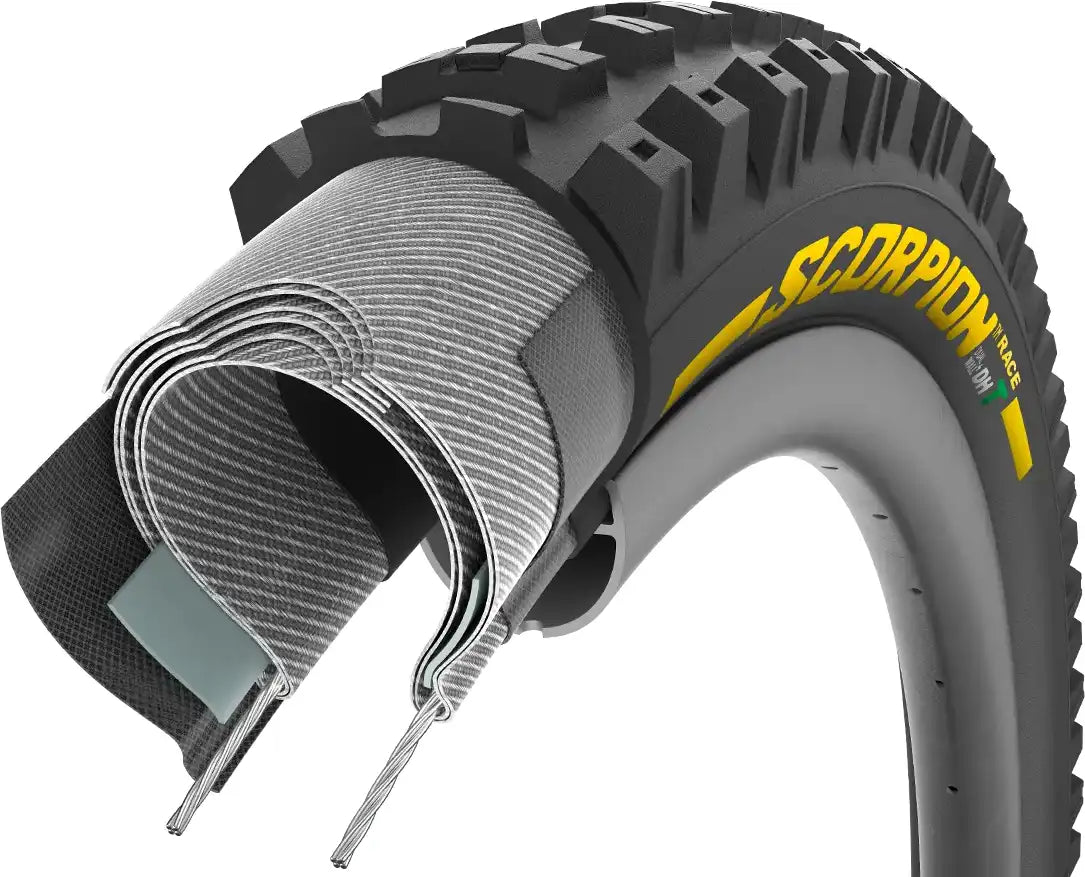 Pirelli Scorpion Race DH T Tubeless Folding MTB Tyre - ABC Bikes