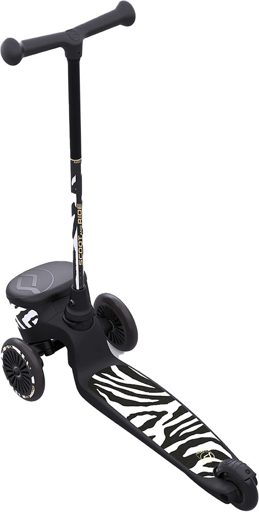 Scoot & Ride Highwaykick 2 scooter for kids, featuring a sturdy deck, adjustable handlebars, and colorful design.