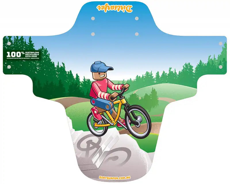 Dirtsurfer MTB Front Mudguard - ABC Bikes