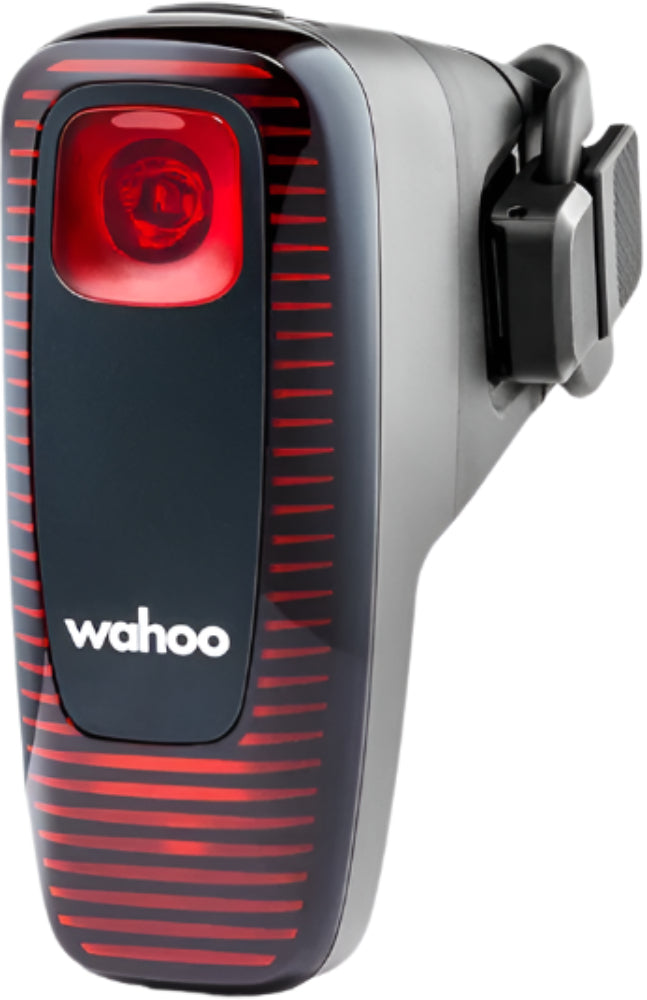 Wahoo bike light with red and black design on a white background