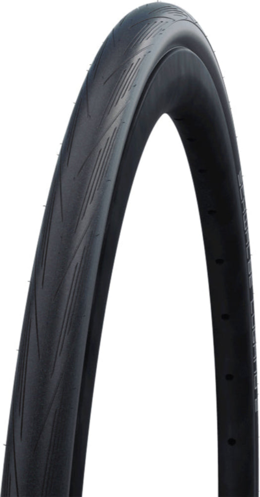 Schwalbe Lugano II Folding Road Tyre 700 x 23 Black | ABC Bikes
