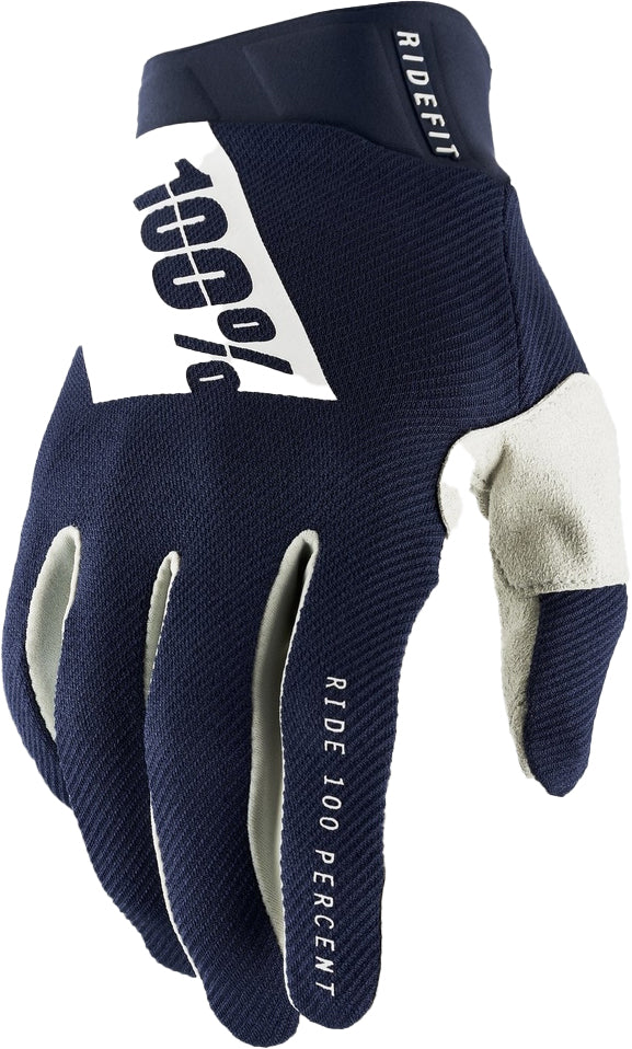 100% Ridefit Mens MTB Gloves - ABC Bikes