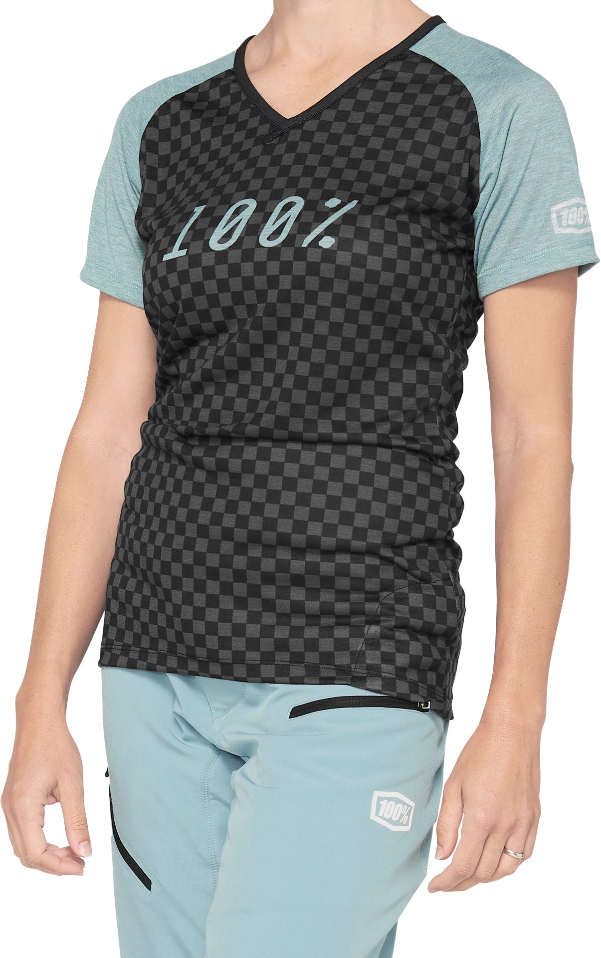 100% Airmatic Womens SS MTB Jersey - ABC Bikes