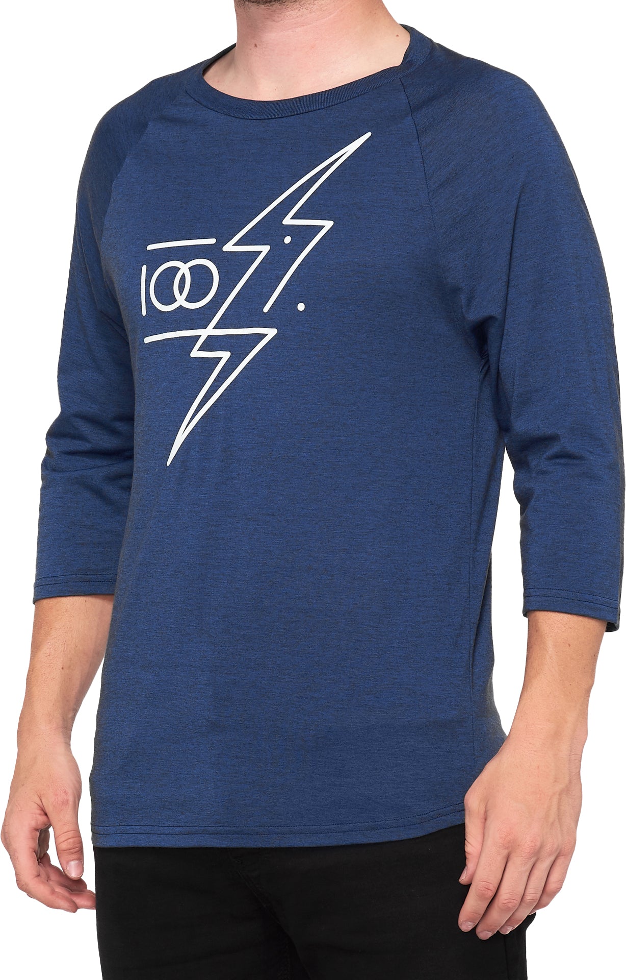 100% Helgi Tech Mens 3/4 T-Shirt - ABC Bikes