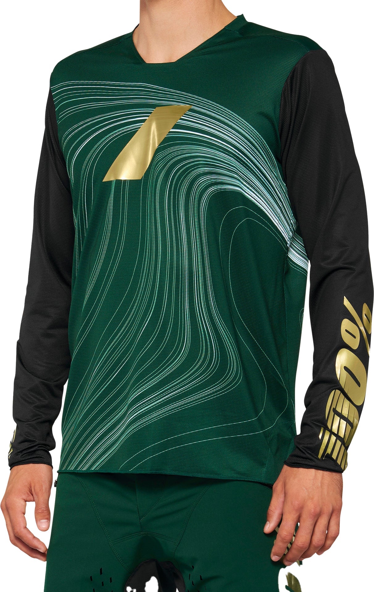 100% R-Core X LE Mens LS MTB Jersey - ABC Bikes