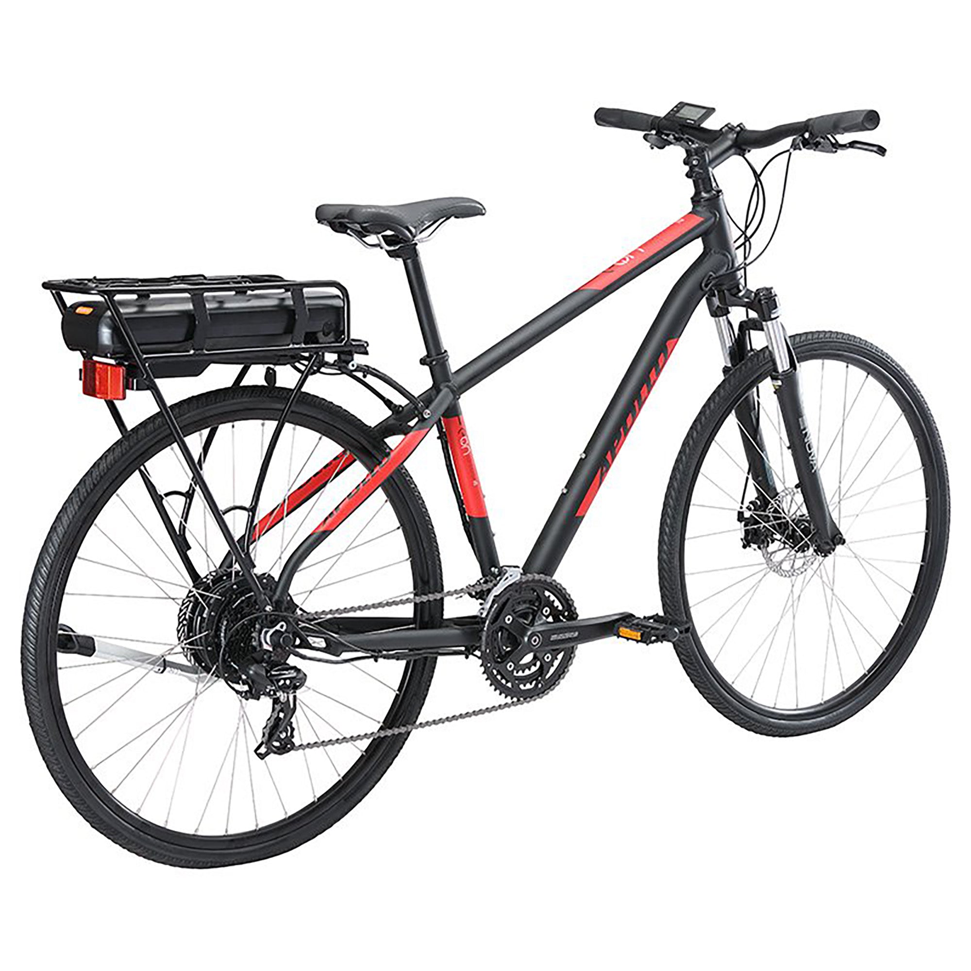 2022 Apollo Eon Commuter 10 Matt Black/Red | ABC Bikes