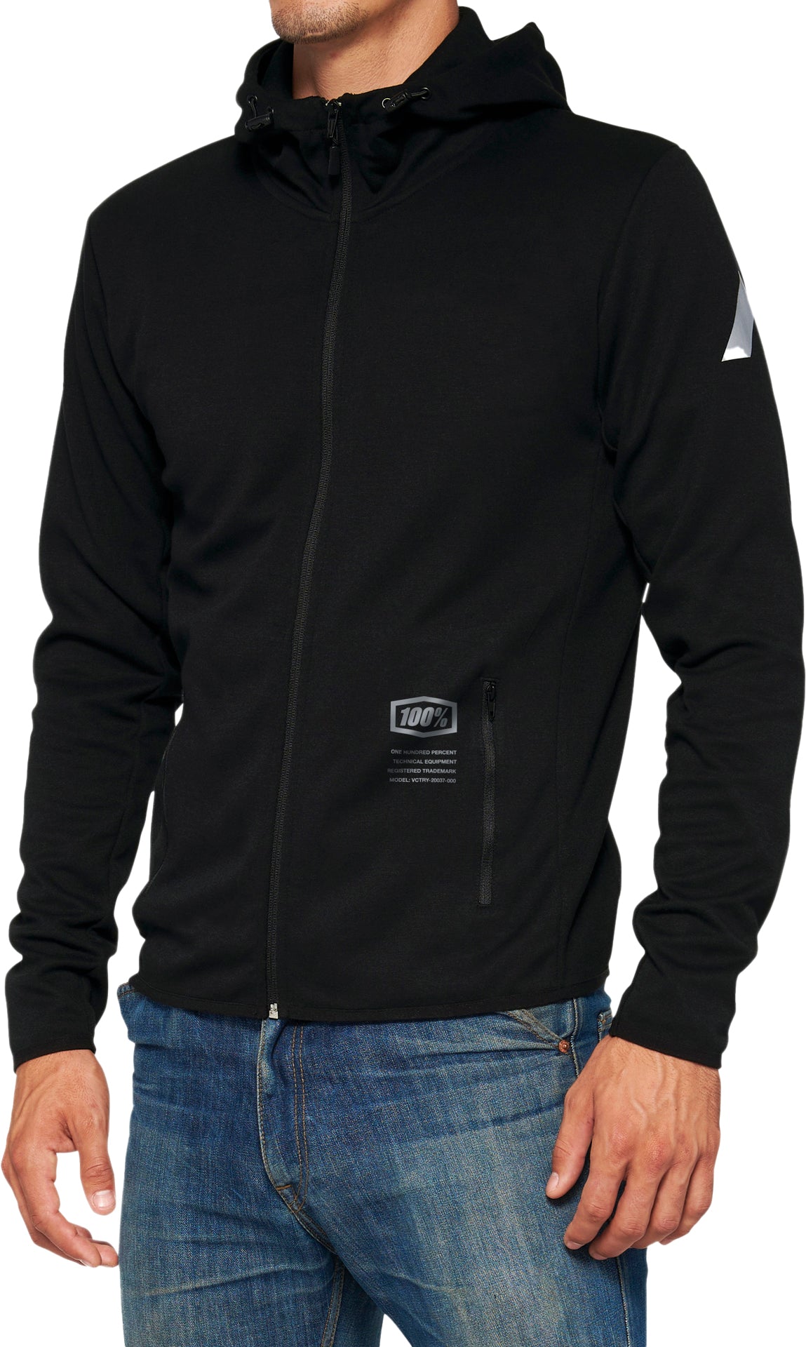 100% Viceroy Tech Mens Zip Hoodie - ABC Bikes