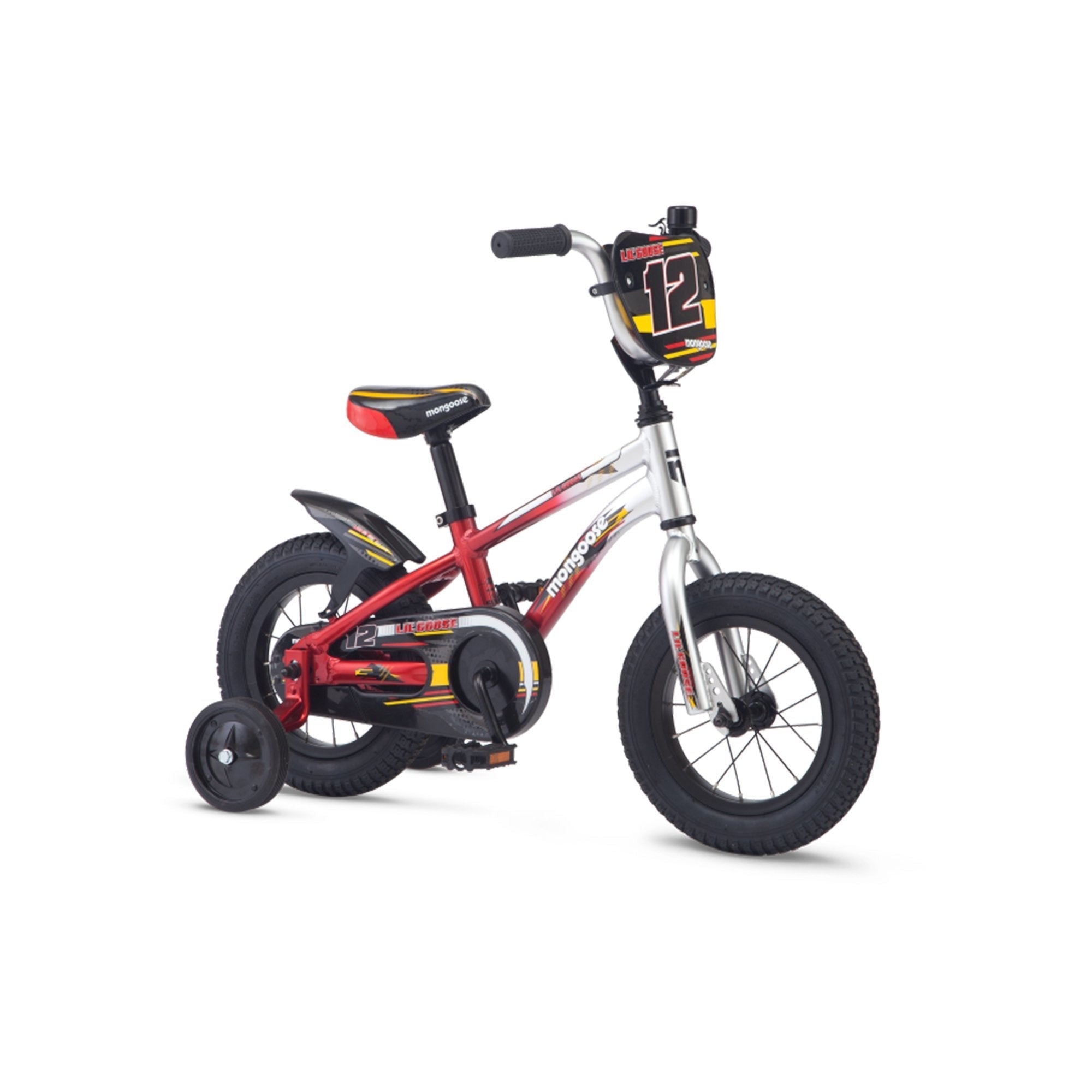 2022 Mongoose LilGoose Boys Silver/Red | ABC Bikes